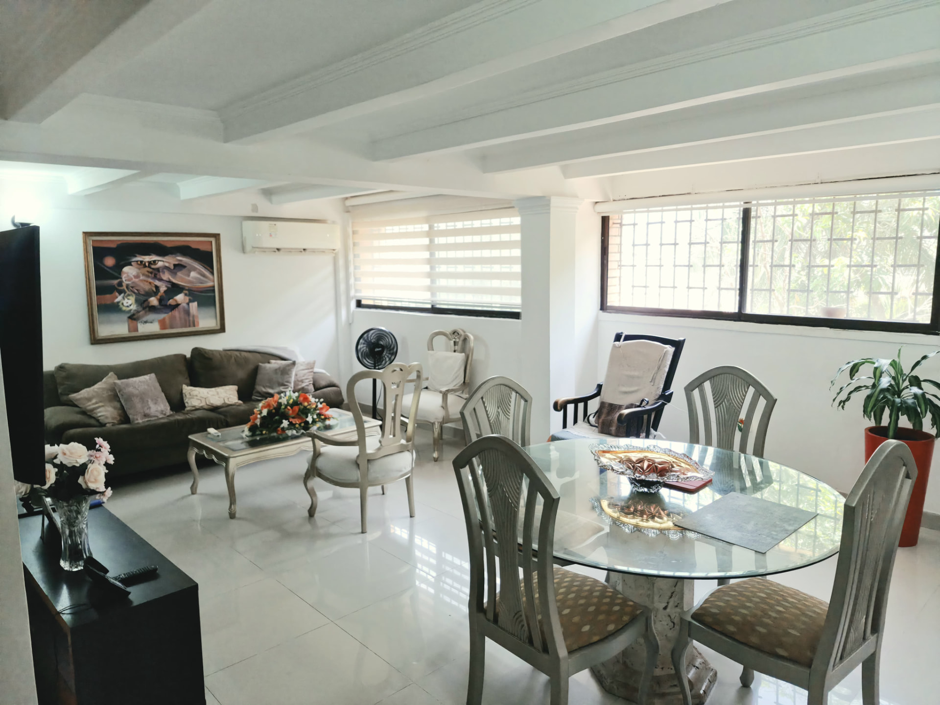 Sala comedor del apartamento en Villa Andalucía